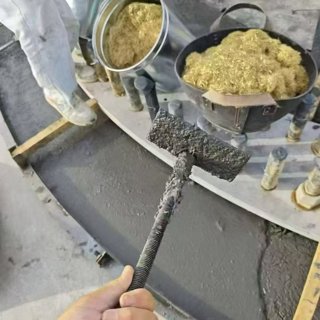 长清C120钢纤维高强无收灌浆料 轧机压缩机汽轮机发电机锻压设备底座灌浆材料